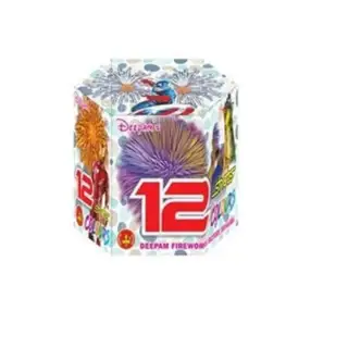 12 shots Multicolour